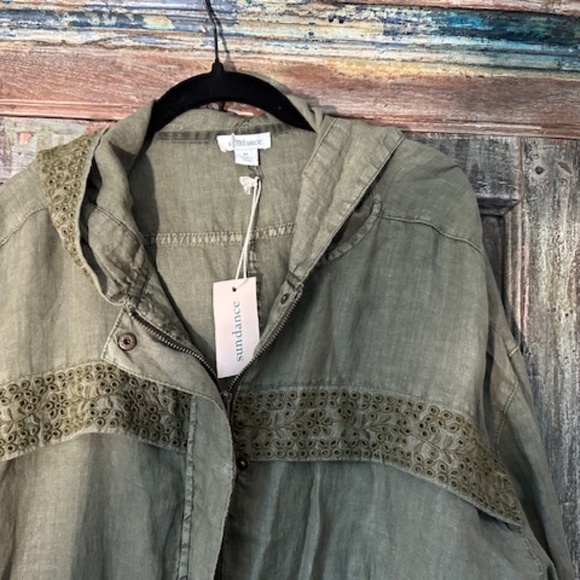 Sundance Linen Anorak Jacket - Picture 2 of 10
